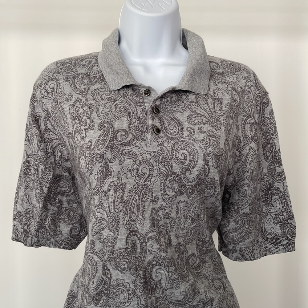 Gray Polo Shirt
